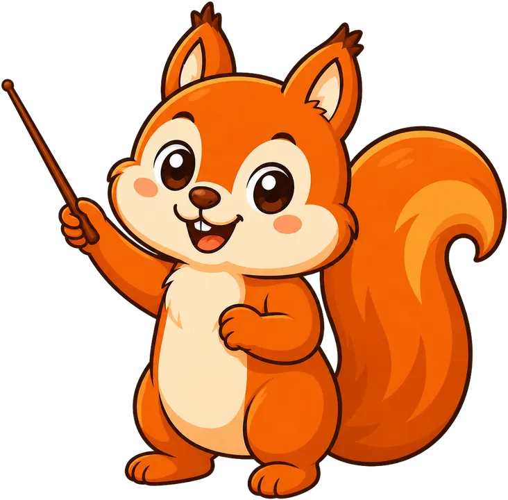 Fındık sisteminin beş adımını anlatan maskot